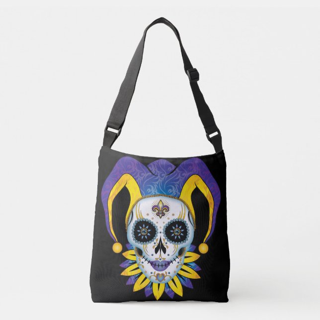 Bolso Cruzado Lady Jester Skull (Anverso)