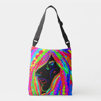 Bolso Cruzado Lady Rainbow and Confetti Tree