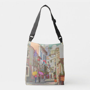 Bolso Cruzado Las calles más impresionistas de Chipre para el ar