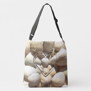Bolso Cruzado Las conchas marítimas en verano vida marina Coraz