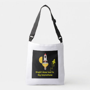 Bolso Cruzado "Las ideas brillantes llevan a grandes innovacione