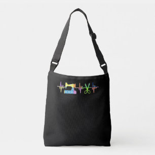 Bolso Cruzado Latido de coser del cuilter - Amante del tejido