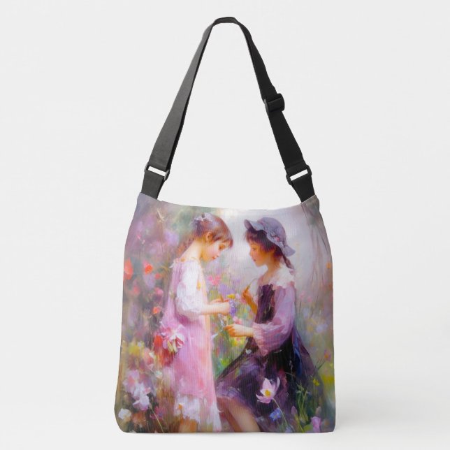 Bolso Cruzado Lavanda (Anverso)