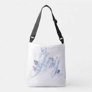 Bolso Cruzado Lavanda y alegría azul