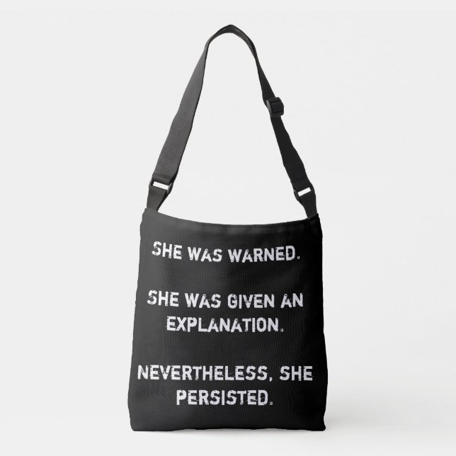 Bolso Cruzado Le advirtieron (Anverso)