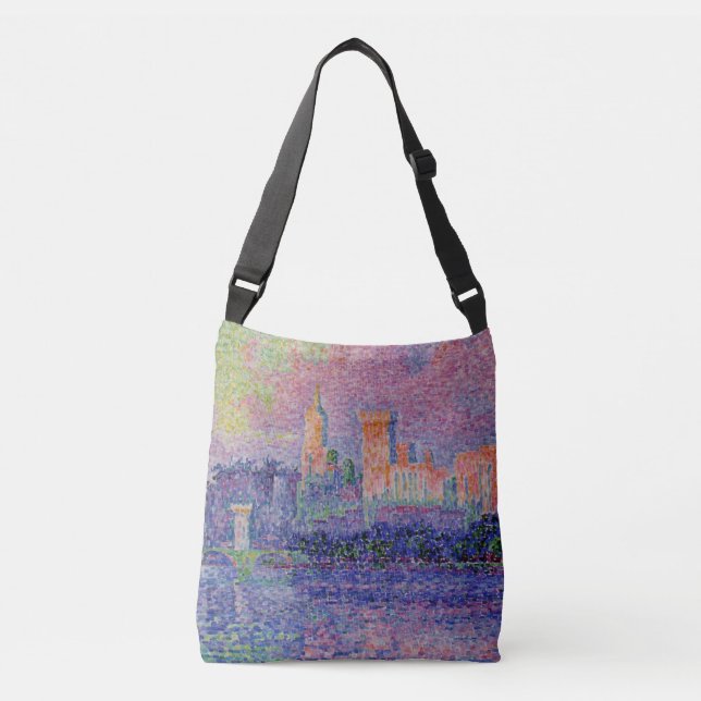 Bolso Cruzado Le Château des Papes de Signac (Anverso)