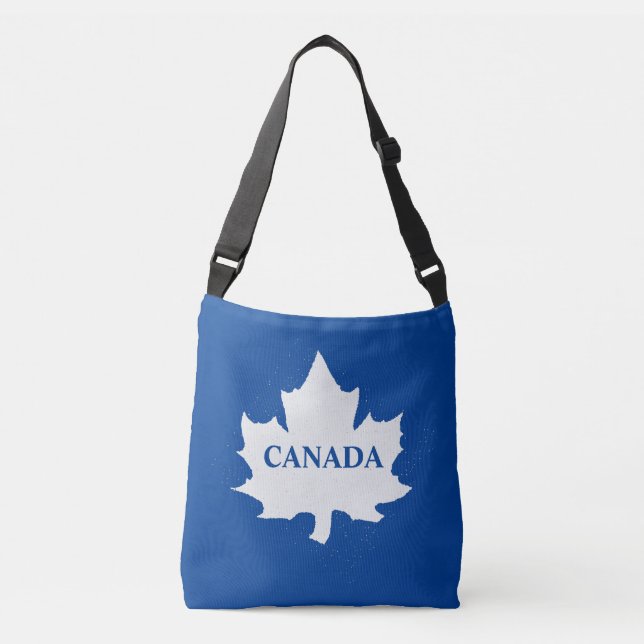 Bolso Cruzado Leaf blanco de arce de CANADÁ (Anverso)