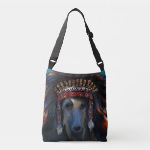 Bolso Cruzado Lebrel afgano