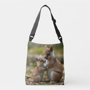Bolso Cruzado Lecciones De Vida De Mama Y Baby Quokka,