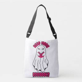 Bolso Cruzado Leer más libros Halloween Ghost Pink