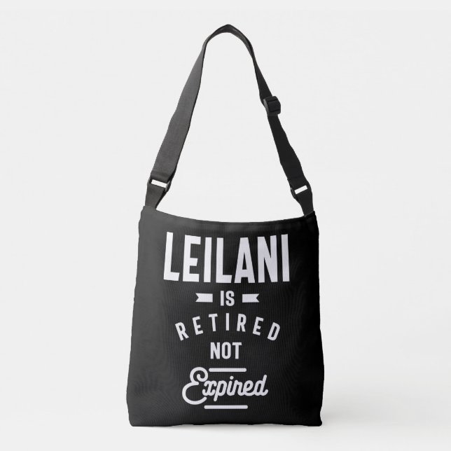 Bolso Cruzado Leilani Personaliza Name Birthday Gift (Anverso)
