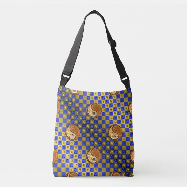Bolso Cruzado Leo & Buey de Madera (Anverso)