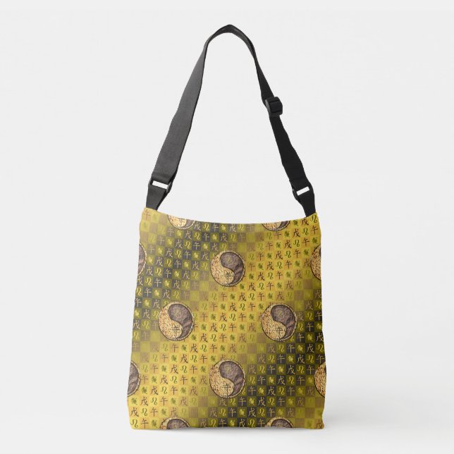 Bolso Cruzado Leo & Caballo de Tierra (Anverso)