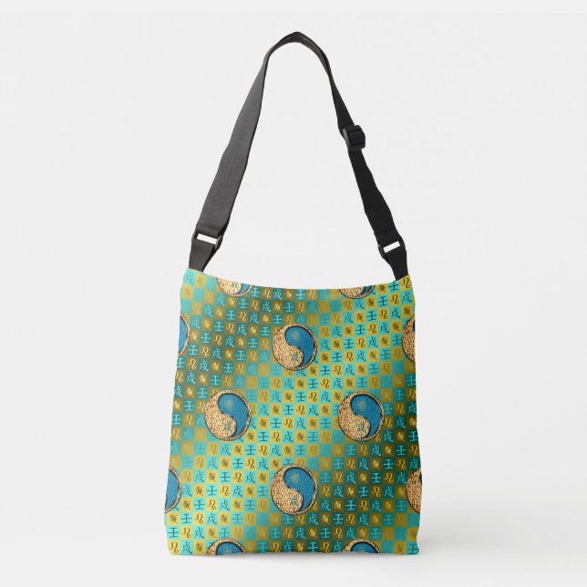 Bolso Cruzado Leo & Perro de Agua (Anverso)