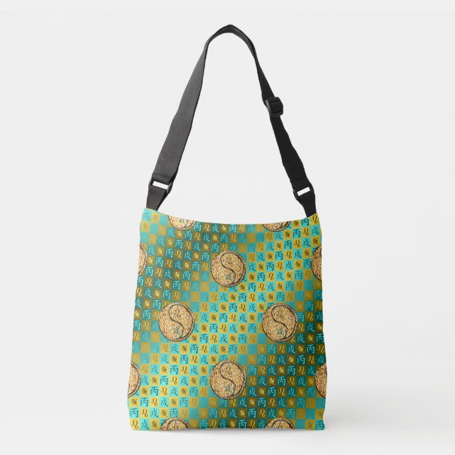 Bolso Cruzado Leo & Perro de Fuego (Anverso)