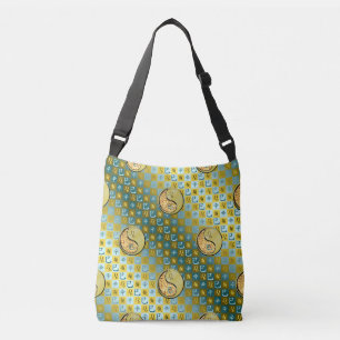 Bolso Cruzado Leo & Serpiente de Metal