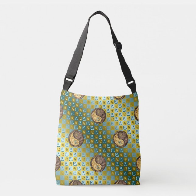 Bolso Cruzado Leo & Serpiente de Tierra (Anverso)
