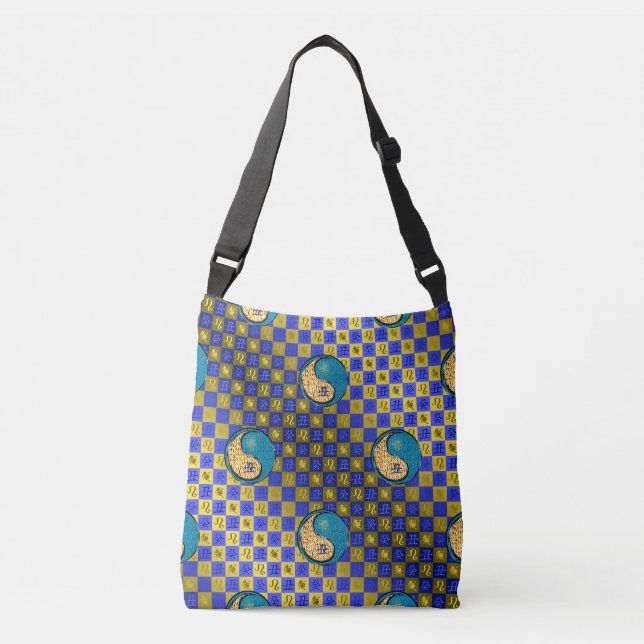 Bolso Cruzado Leo y Buey de Agua (Anverso)