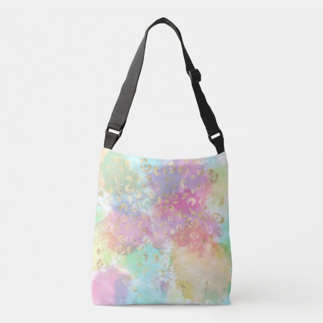 Bolso Cruzado Leopard Paint Series Design 2 (Anverso)