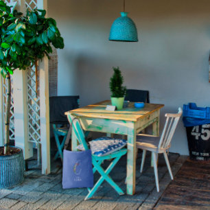 Bolso Cruzado Letra botánica de la acuarela Boho C