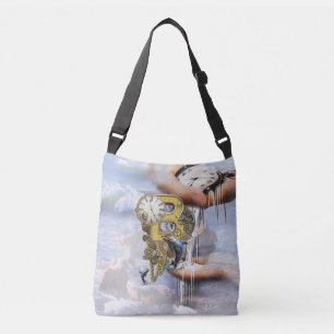 Bolso Cruzado Letra de cumpleaños Steampunk B