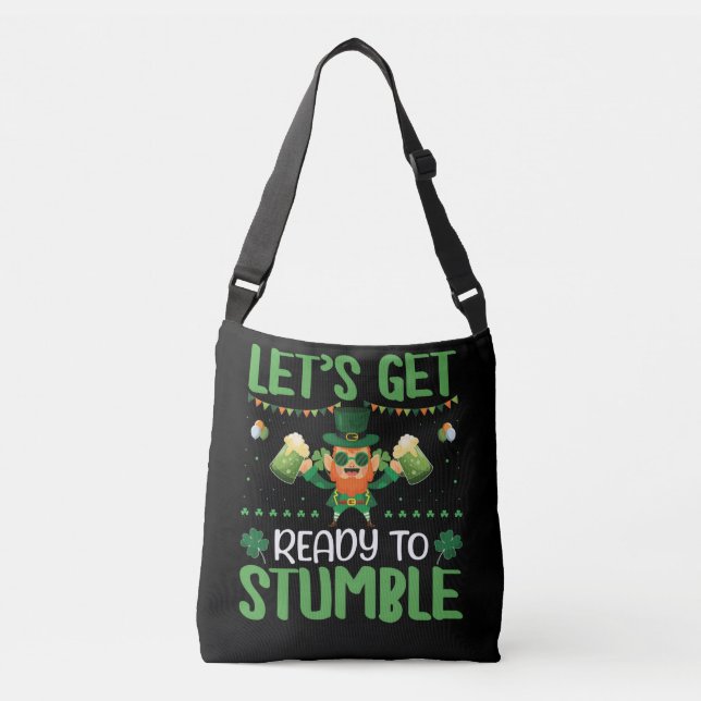 Bolso Cruzado Let's Get Ready To Stumble (Anverso)