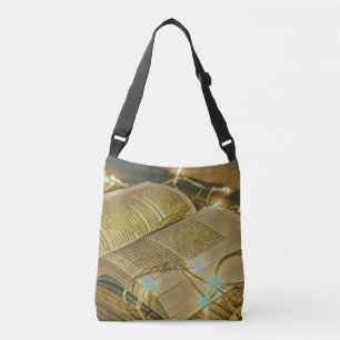 Bolso Cruzado Leyendo El Regalo De Los Amantes Para Bibliotecari