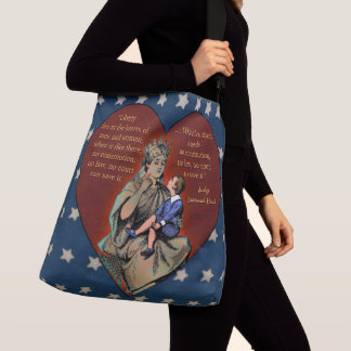 Bolso Cruzado Libertad en el corazón - Patriótica - Personalizad
