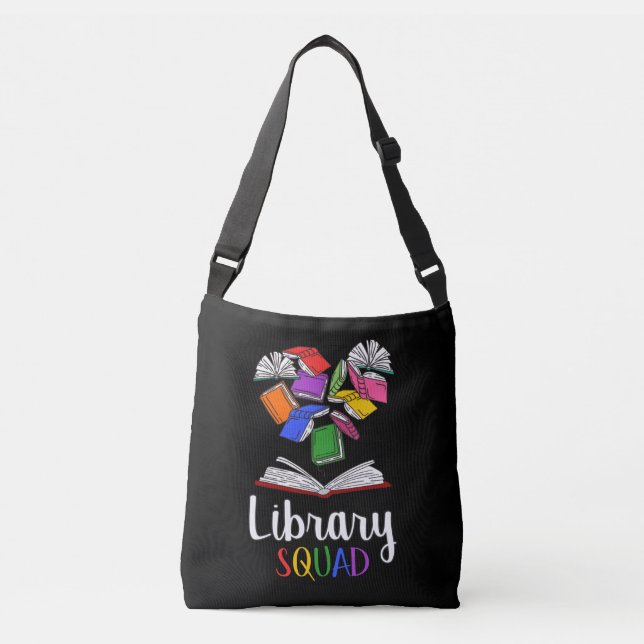 Bolso Cruzado Library Squad I (Anverso)