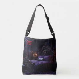 Bolso Cruzado Libro de vampiros Club Oscuro Romance Añadir nombr