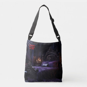 Bolso Cruzado Libro de vampiros Club Oscuro Romance Añadir nombr