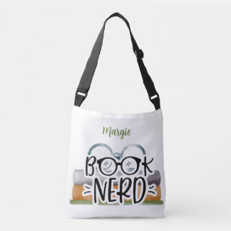Bolso Cruzado Libro Nerd Personalizado