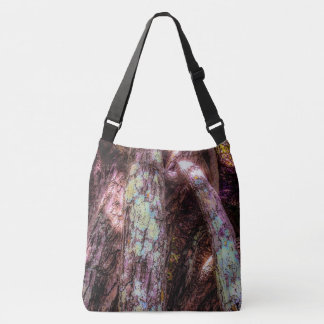 Bolso Cruzado Lichen en la luz solar acoplada