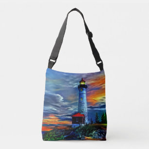 Bolso Cruzado Lighthouse Sunset