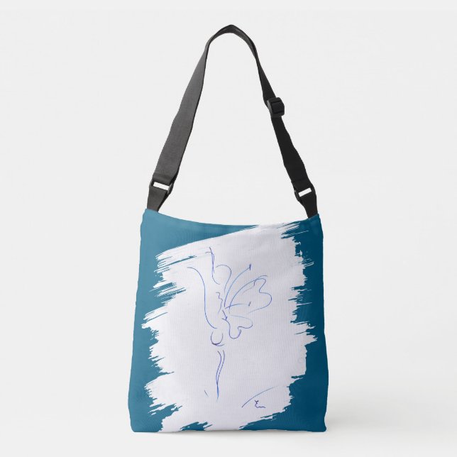 Bolso Cruzado Ligne bleu 1 (Anverso)