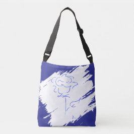 Bolso Cruzado Ligne bleu 4