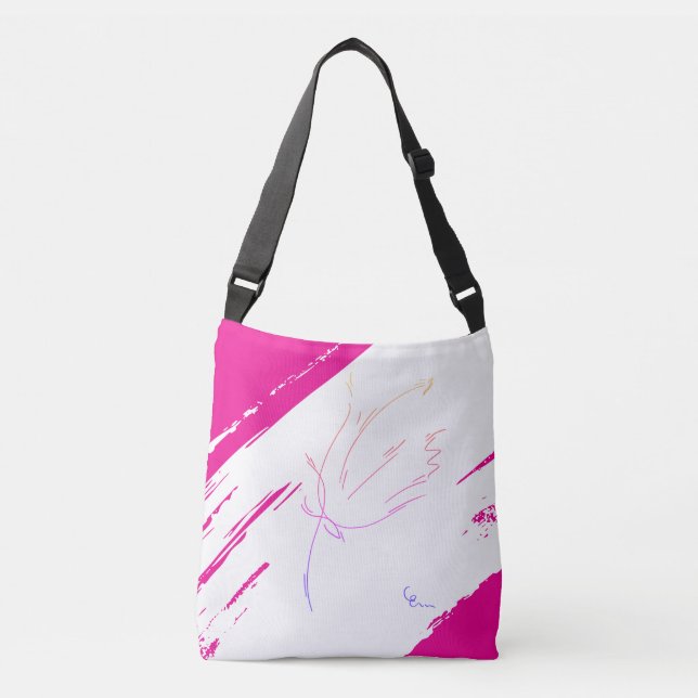 Bolso Cruzado Lignes bleu 2 (Anverso)