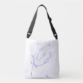 Bolso Cruzado Lignes bleues 2 Sac fourre-tout