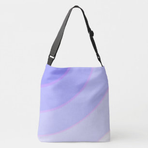 Bolso Cruzado Lilac Circular Swirls sombrío