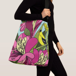 Bolso Cruzado Lilies peruanos