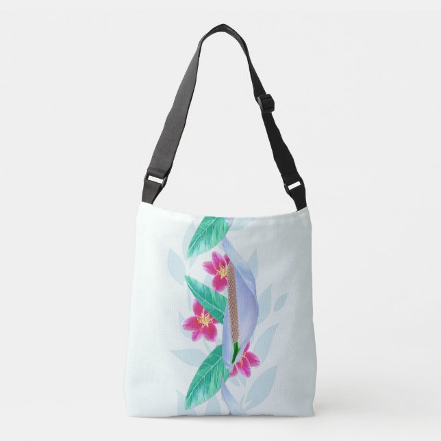 Bolso Cruzado Lily Florals (Anverso)