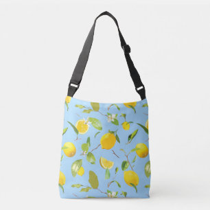 Bolso Cruzado Limón acuático y hojas 3