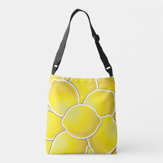 Bolso Cruzado Limón enrrollado (Reverso)