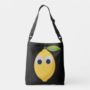 Bolso Cruzado Limón, fruta dulce con ojos de googón