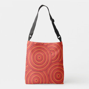 Bolso Cruzado Línea aborigen pintura