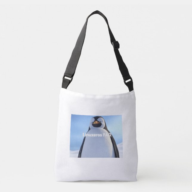 Bolso Cruzado Linuxeros FAQ (Anverso)