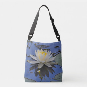 Bolso Cruzado Lirios de agua reflectantes