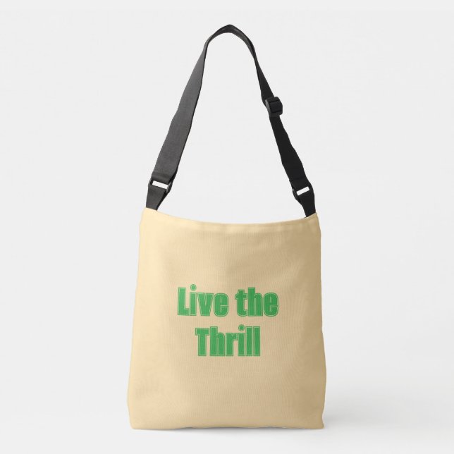 Bolso Cruzado Live the Thrill Tote (Anverso)