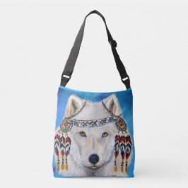 Bolso Cruzado Lobo blanco