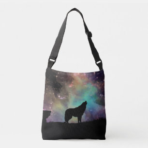 Bolso Cruzado Lobo galáctico